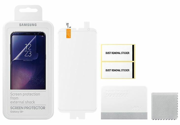 Комплект оригінальних плівок (2 шт) для Samsung Galaxy S8 Plus (G955) ET-FG955CTEGRU: фото 3 з 3