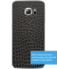 Кожаная наклейка Glueskin Black Reptile для Samsung Galaxy S6 edge + (G928): фото 1 из 1