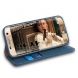 Кожаный чехол NUOKU Royal Series для Samsung Galaxy S7 (G930) - Blue (115252L). Фото 5 з 6