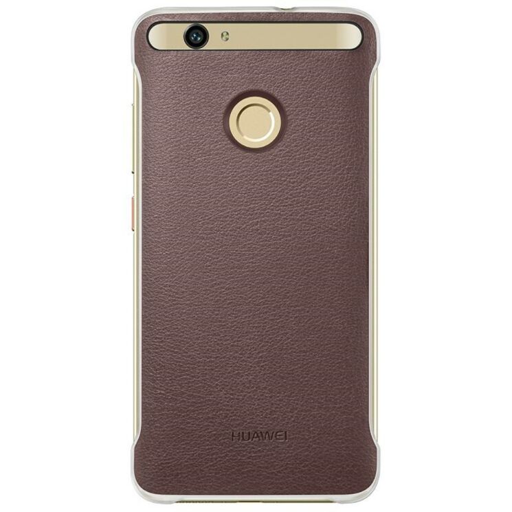 Оригинальный чехол Leather Case для Huawei Nova - Brown: фото 1 из 9