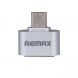 OTG-адаптер Remax для роз`єму microUSB - Silver (CA-0628S). Фото 1 з 10