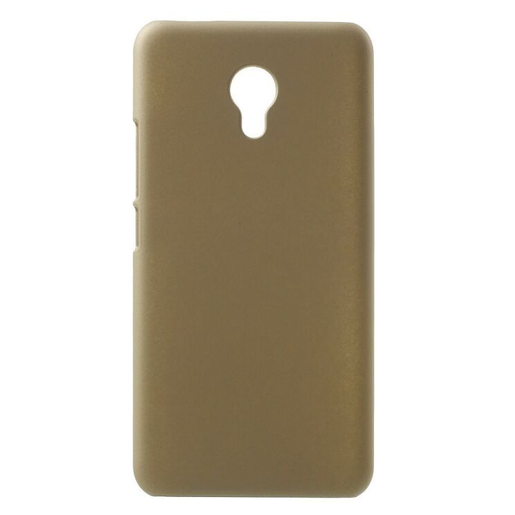 Пластиковый чехол Deexe Hard Shell для Meizu M5 - Gold: фото 1 из 4
