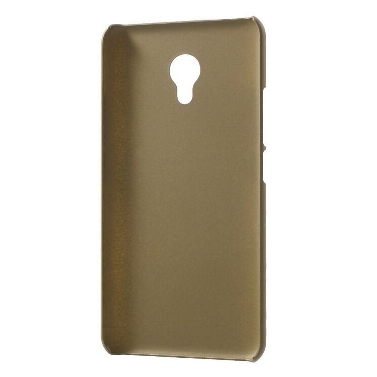 Пластиковый чехол Deexe Hard Shell для Meizu M5 - Gold: фото 4 из 4