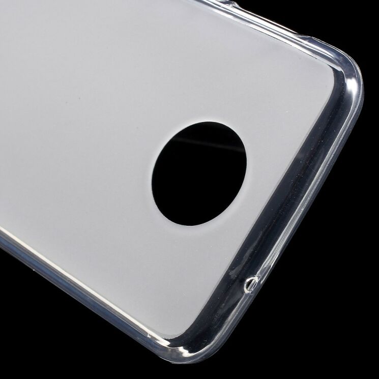 Силіконовий чохол Deexe Protective Cover для Motorola Moto Z Force - Transparent: фото 5 з 5