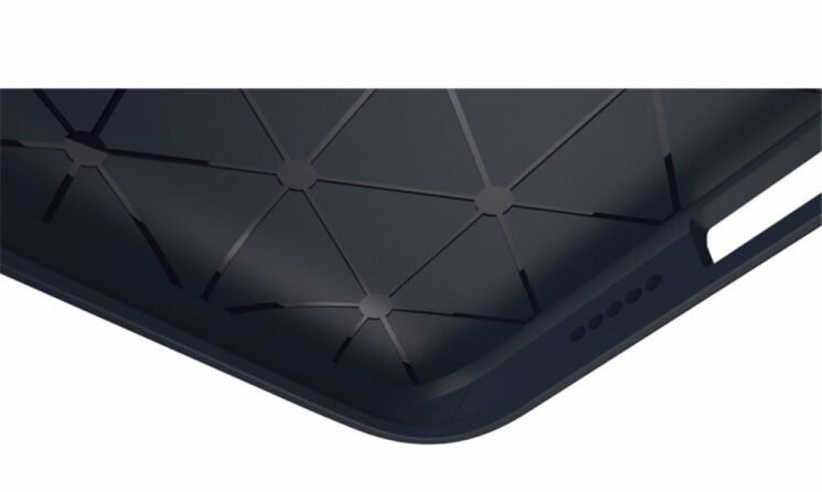 Силиконовый чехол IPAKY Brushed TPU для iPhone 7 - Dark Blue: фото 6 из 7