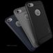 Силиконовый чехол IPAKY Brushed TPU для iPhone 7 - Dark Blue (214009DB). Фото 2 из 7