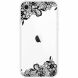 Силиконовый (TPU) чехол Deexe Pretty Glossy для Apple iPhone SE 2 / 3 (2020 / 2022) / iPhone 8 / iPhone 7 - Lace Flower (226623H). Фото 1 из 5