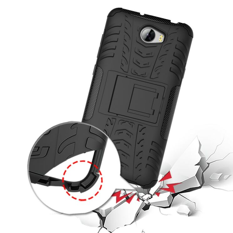 Защитная накладка UniCase Hybrid X для Huawei Y5 II - Black: фото 8 из 8
