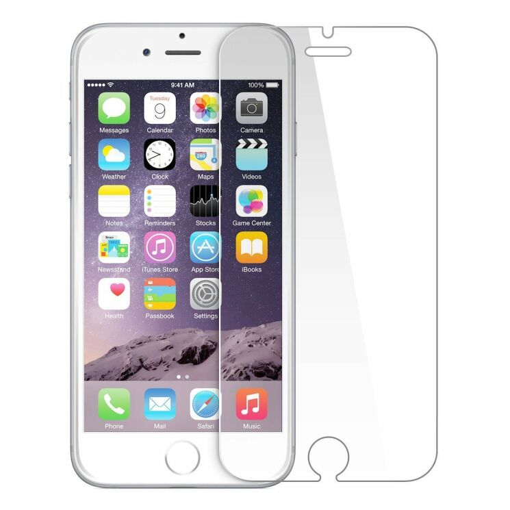 Защитное стекло Deexe Tempered Glass для iPhone 6/6s: фото 1 из 7