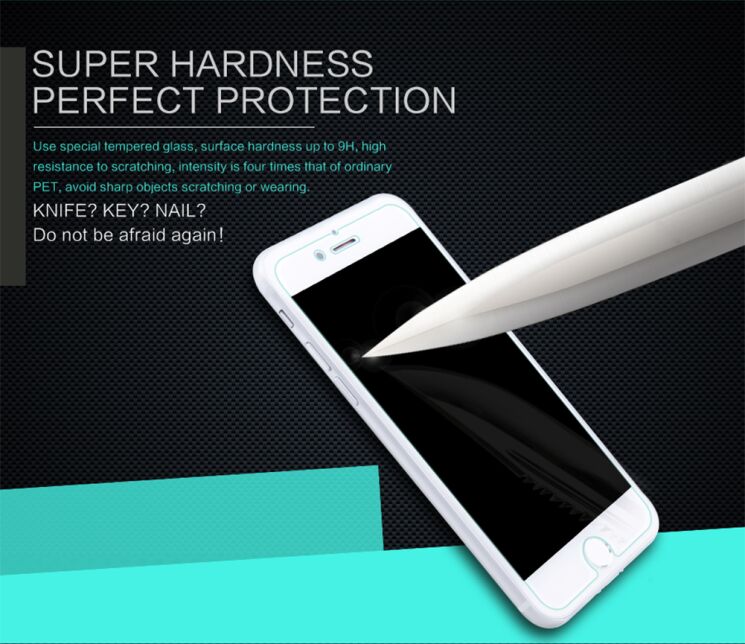 Защитное стекло NILLKIN Amazing H+ для iPhone 7 / iPhone 8 / iPhone SE 2 / 3 (2020 / 2022): фото 4 из 13