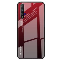 Захисний чохол Deexe Gradient Color для Huawei Honor 20 / Nova 5T - Red / Black: фото 1 з 7