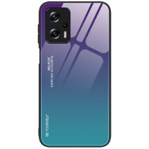 Захисний чохол Deexe Gradient Color для Xiaomi Poco X4 GT - Purple / Blue: фото 1 з 10