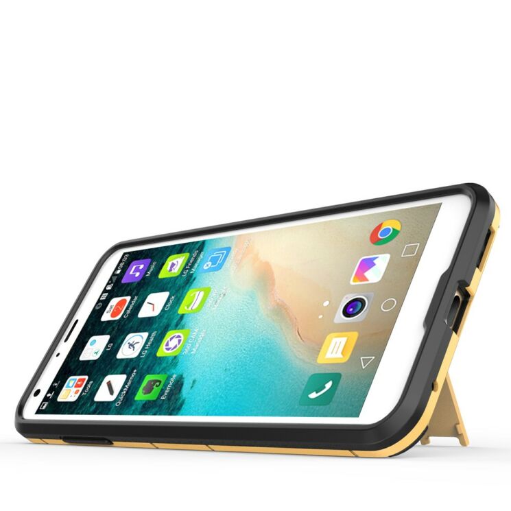 Захисний чохол UniCase Hybrid для LG G6 - Gold: фото 6 з 9