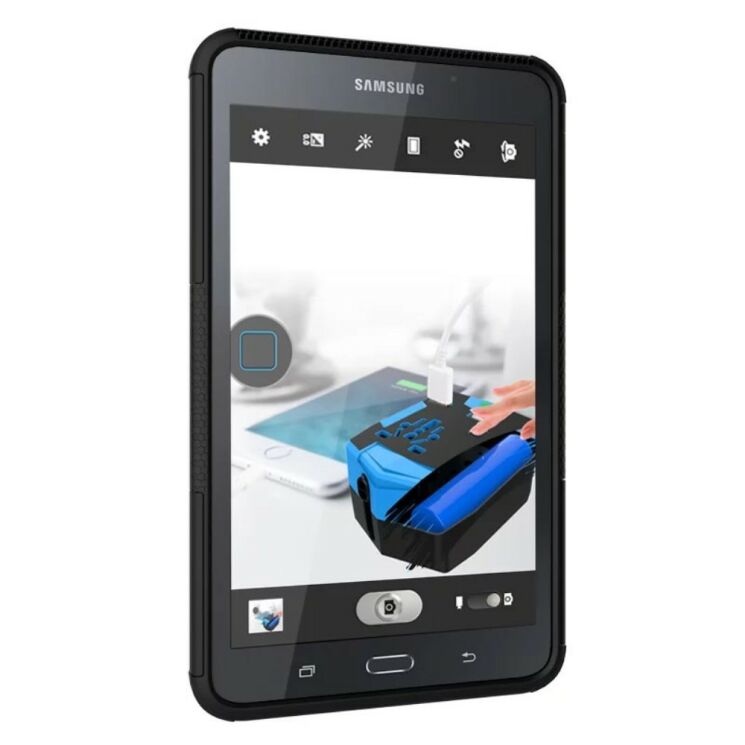 Защитный чехол UniCase Hybrid для Samsung Galaxy Tab A 7.0 (T280/285) - Black: фото 3 из 7