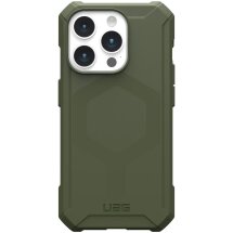 Защитный чехол URBAN ARMOR GEAR (UAG) Essential Armor MagSafe для Apple iPhone 15 Pro - Olive Drab: фото 1 из 10