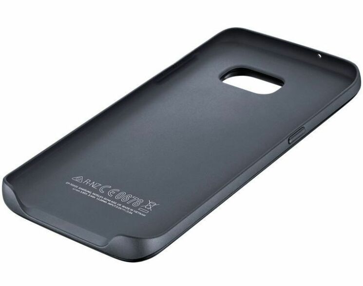 Чохол-аккумулятор Backpack Cover для Samsung Galaxy S7 edge (G935) EP-TG935BBRGRU - Black: фото 3 з 5