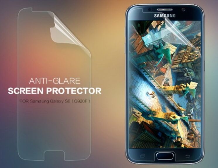 Антибликовая пленка NILLKIN Anti-Glare для Samsung Galaxy S6 (G920): фото 1 з 6