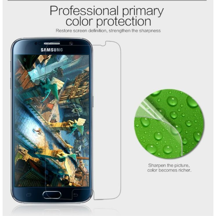 Антибликовая пленка NILLKIN Anti-Glare для Samsung Galaxy S6 (G920): фото 4 з 6