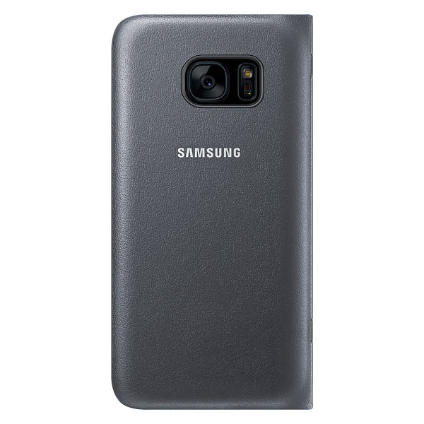 Чехол LED View Cover для Samsung Galaxy S7 (G930) EF-NG930PBEGRU - Black: фото 4 из 8