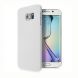 Пластиковая накладка Deexe Hard Shell для Samsung Galaxy S6 edge (G925) - White (S6-2556W). Фото 1 из 2