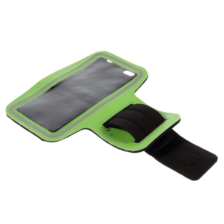 Чехол на руку UniCase Run&Fitness Armband L для смартфонов шириной до 86 мм - Green: фото 5 из 9