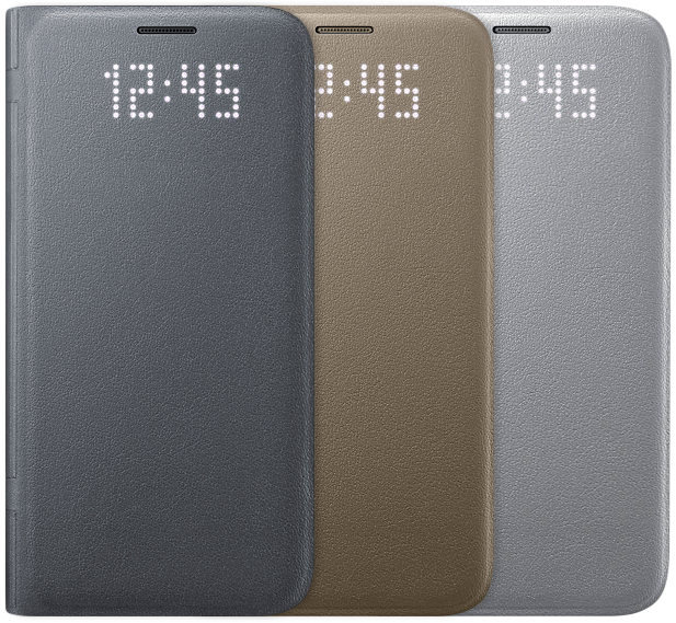 Чохол LED View Cover для Samsung Galaxy S7 (G930) EF-NG930PFEGRU - Silver: фото 5 з 8