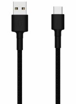 Оригинальный кабель Xiaomi Mi Braide Type-C (1m) - Black: фото 1 из 3