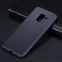 Силіконовий (TPU) чохол X-LEVEL Matte для Samsung Galaxy A8 2018 (A530) - Black: фото 1 з 1