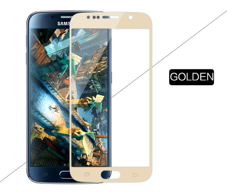 Захисне скло NILLKIN Amazing CP+ для Samsung Galaxy S6 (G920) + пленка - Gold: фото 16 з 18