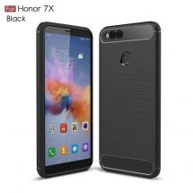 Защитный чехол UniCase Carbon для Huawei Honor 7X - Black: фото 1 из 10