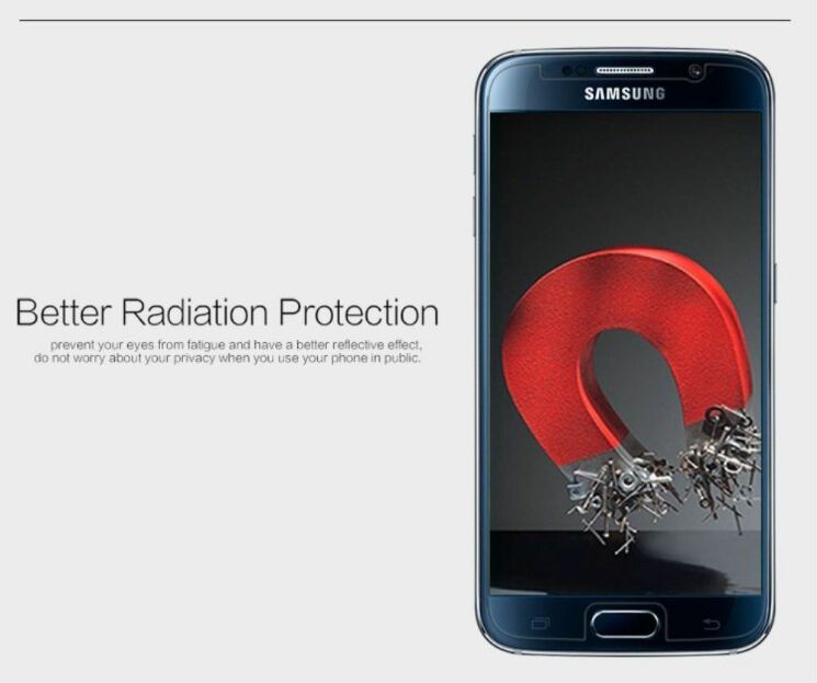 Антибликовая пленка NILLKIN Anti-Glare для Samsung Galaxy S6 (G920): фото 5 з 6