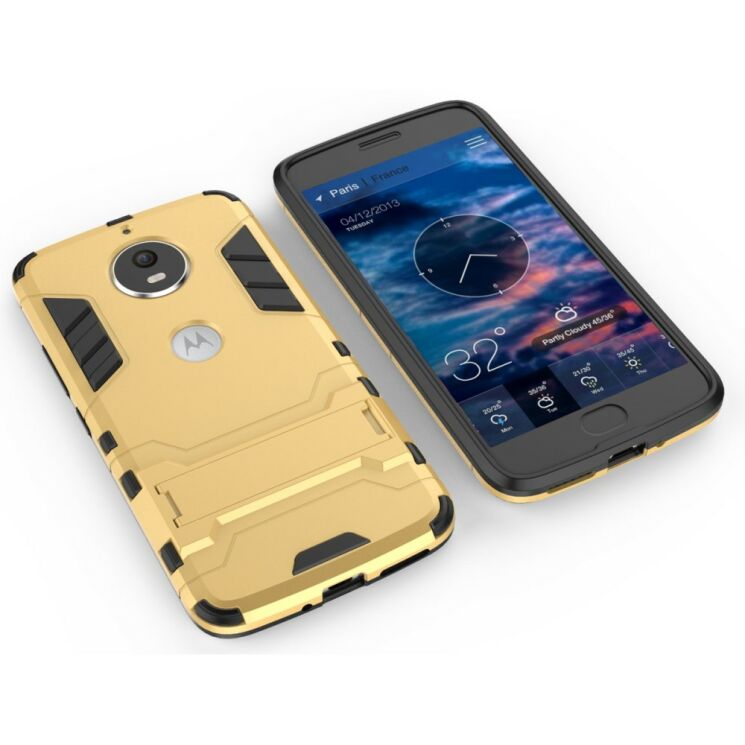 Защитный чехол UniCase Hybrid для Motorola Moto G5s - Gold: фото 4 из 11