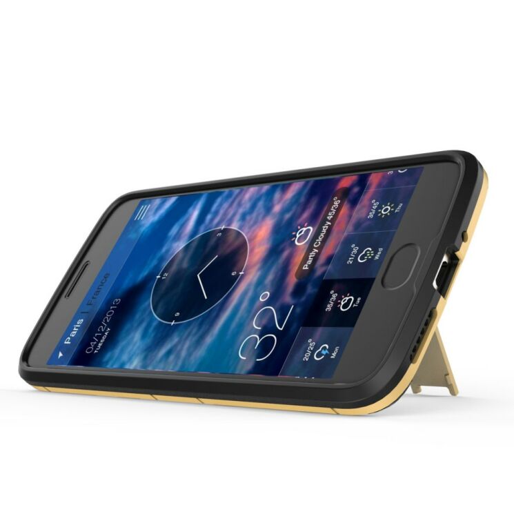 Защитный чехол UniCase Hybrid для Motorola Moto G5s - Gold: фото 8 из 11