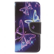Чехол Deexe Color Wallet для Huawei Nova Lite 2017 - Butterfly Pattern: фото 1 из 6