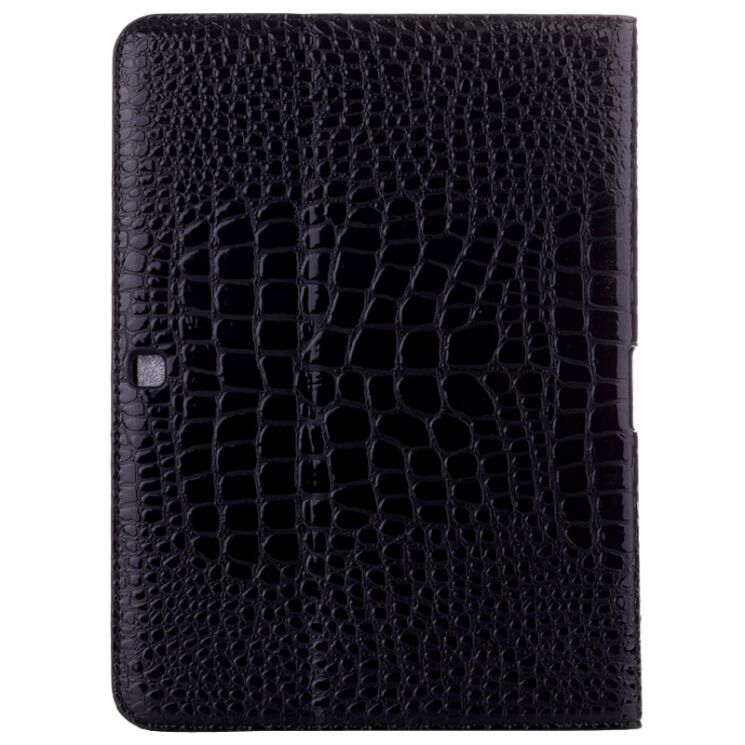Чохол Deexe Crocodile Style для Samsung Galaxy Tab 4 10.1 (T530/531) - Black: фото 3 з 4
