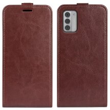 Чохол Deexe Flip Case для Nokia G42 - Brown: фото 1 з 6