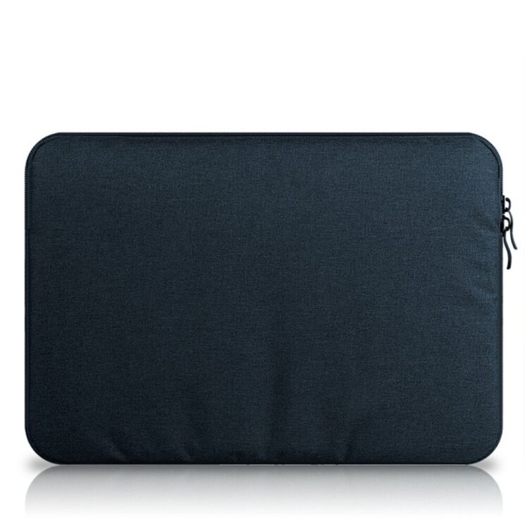 Чехол Deexe Nylon Case для планшетов и ноутбуков диагональю до 13 дюймов - Navy Blue: фото 2 из 5
