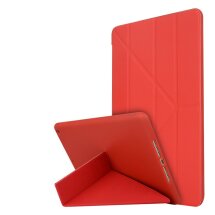 Чехол Deexe Stand Cover для Apple iPad 10.2 7/8/9 Gen (2019/2020/2021) - Red: фото 1 из 9
