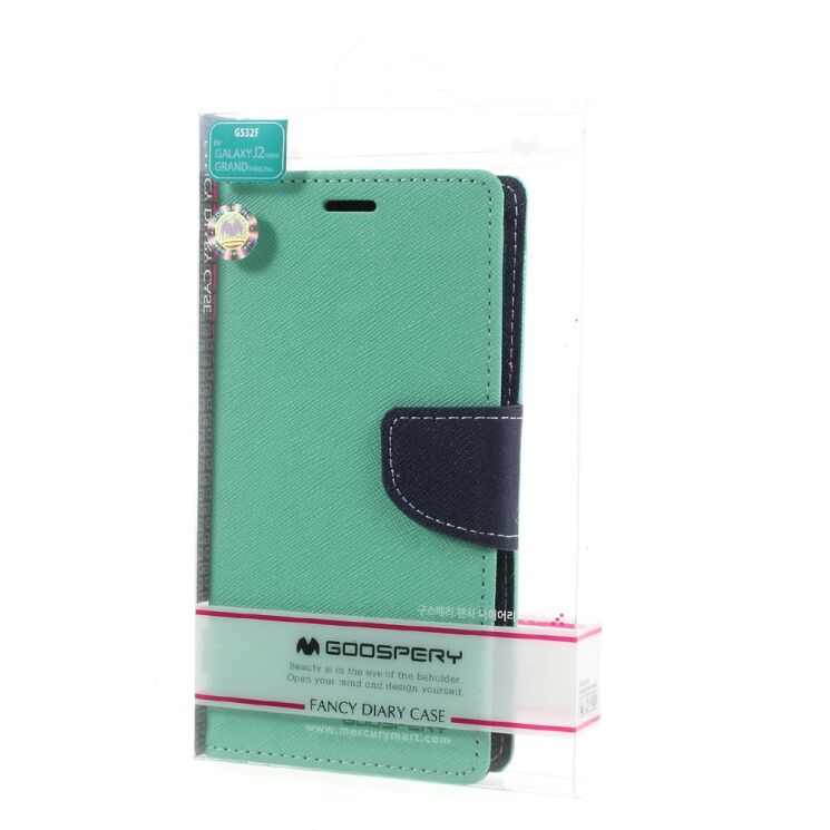 Чохол-книжка MERCURY Fancy Diary для Samsung Galaxy J2 Prime (G532) - Turquoise: фото 7 з 7