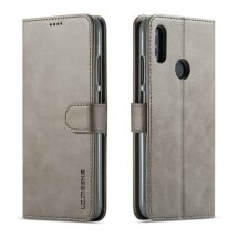 Чехол LC.IMEEKE Wallet Case для Xiaomi Redmi Note 7 / Note 7 Pro - Grey: фото 1 из 5