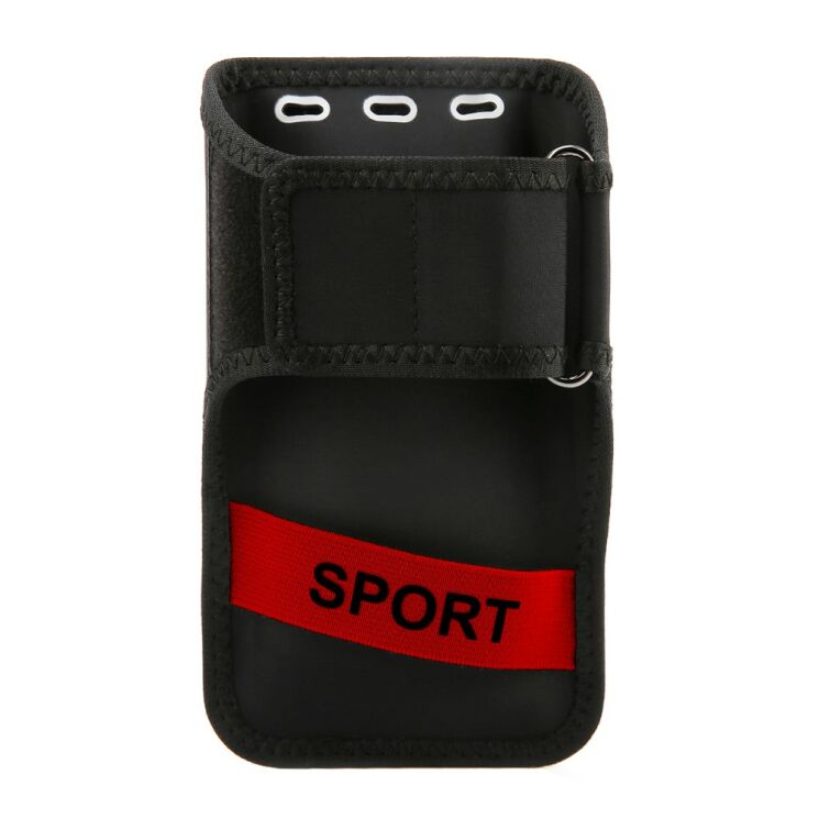 Чехол на руку BASEUS Armband Case для смартфонов (Размер S) - Red: фото 3 из 15