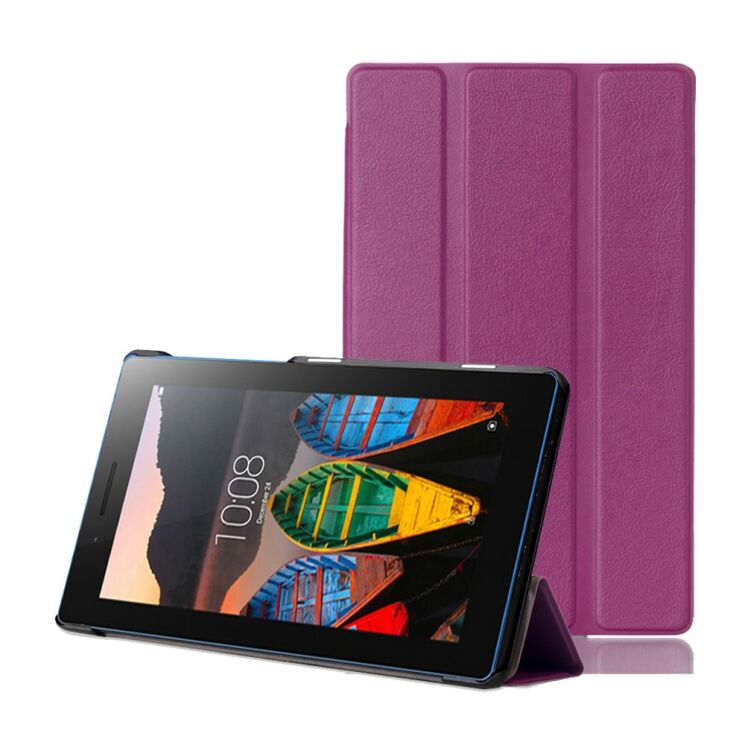 Чохол UniCase Slim для Lenovo Tab 3 710F/710L - Violet: фото 1 з 6