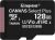 Картка пам`яті Kingston microSDXC 128GB Canvas Select Plus C10 UHS-I R100MB/s - Black: фото 1 з 3