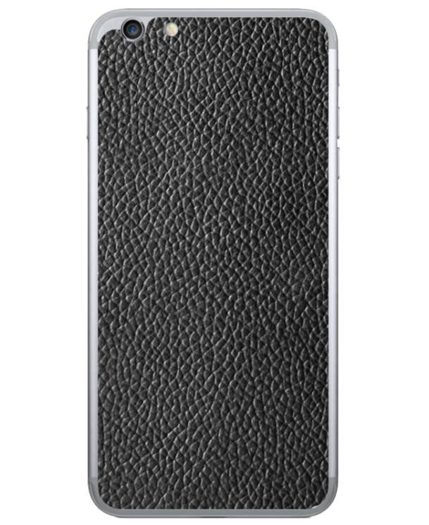 Шкіряна наклейка Glueskin для iPhone 6/6s Plus - Classic Black: фото 1 з 11
