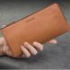 Кожаный чехол-портмоне QIALINO Modern Wallet для смартфонов - Brown (884409Z). Фото 12 из 12