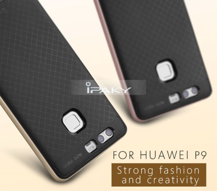 Защитный чехол IPAKY Hybrid Cover для Huawei P9 - Rose Gold: фото 4 из 12