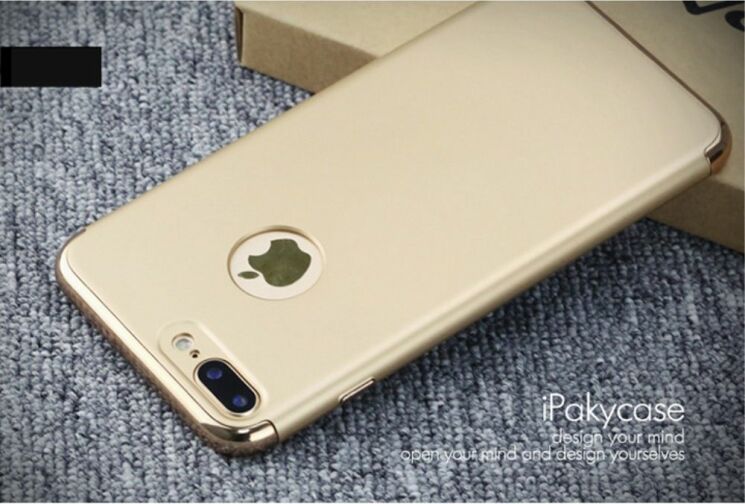 Пластиковий чохол IPAKY Hard Cover для iPhone 7 Plus - Gold: фото 1 з 6