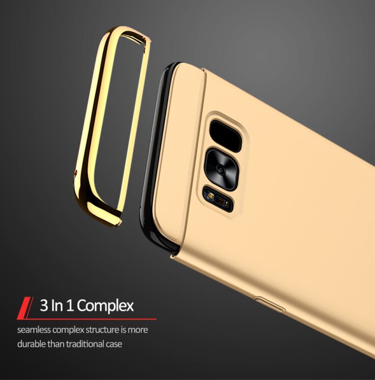 Пластиковий чохол IPAKY Slim Armor для Samsung Galaxy S8 Plus (G955) - Rose Gold: фото 6 з 7