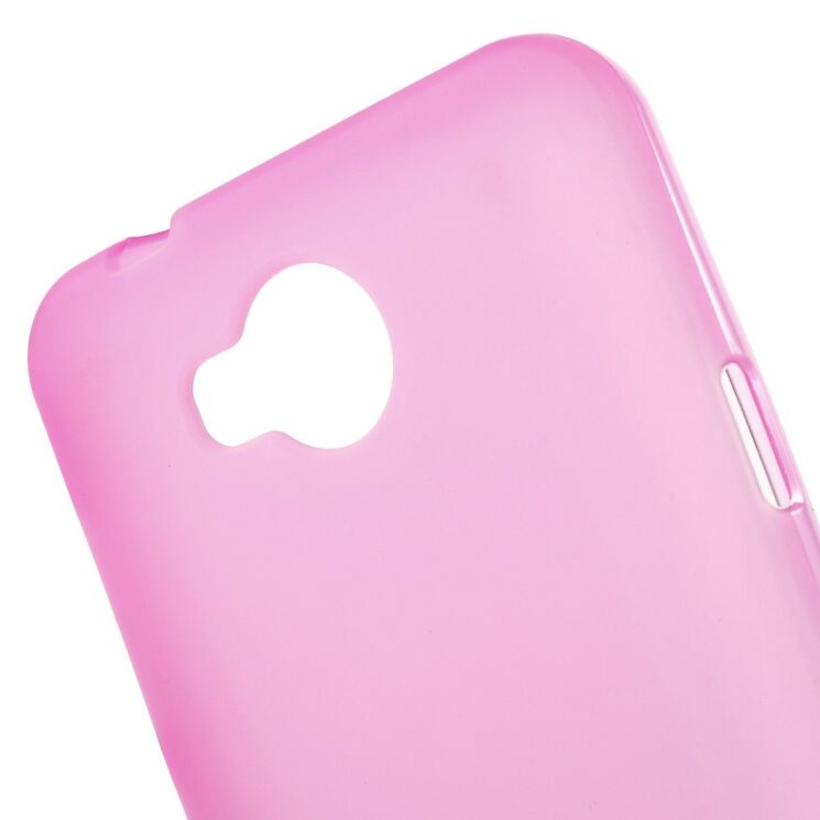 Силіконовий чохол Deexe Soft Case для Huawei Y3 II - Pink: фото 5 з 5