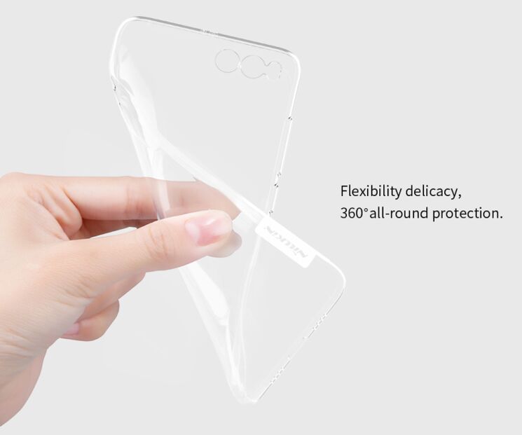 Силіконовий (TPU) чохол NILLKIN Nature для Xiaomi Mi6 - Gray: фото 12 з 13